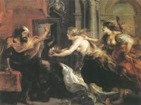 Rubens, Peter Paul - Tereus Confronted with the Head of his Son Itylus